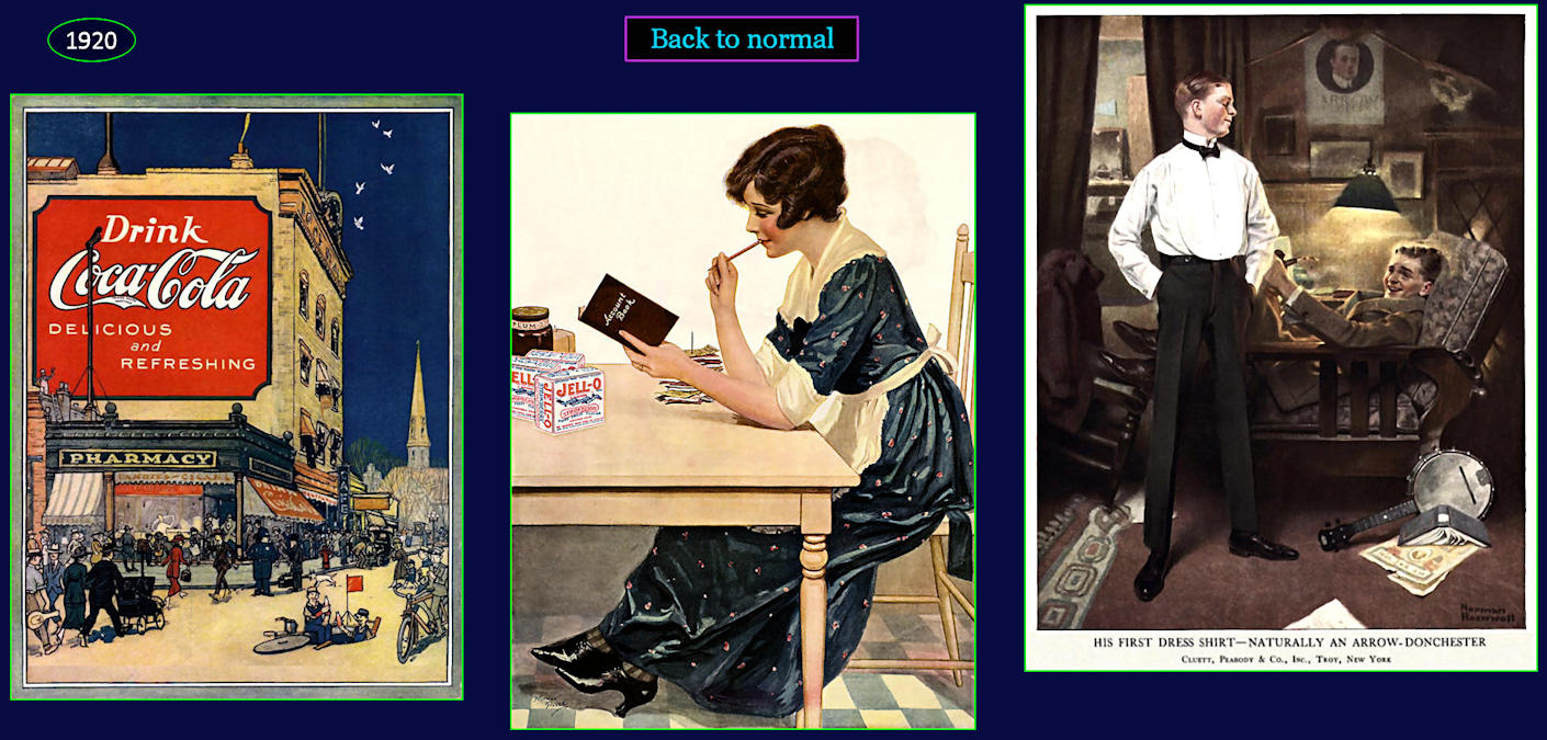 Urban ads, 1920